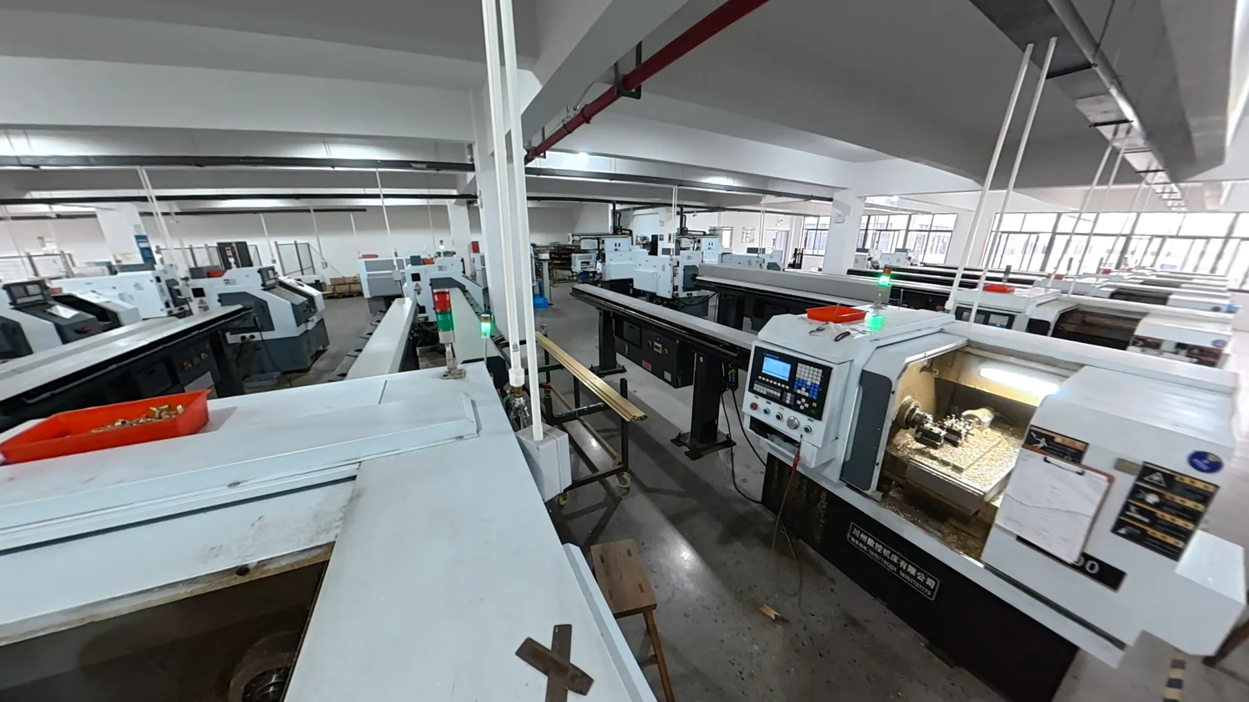 USB panel connector assembly line process