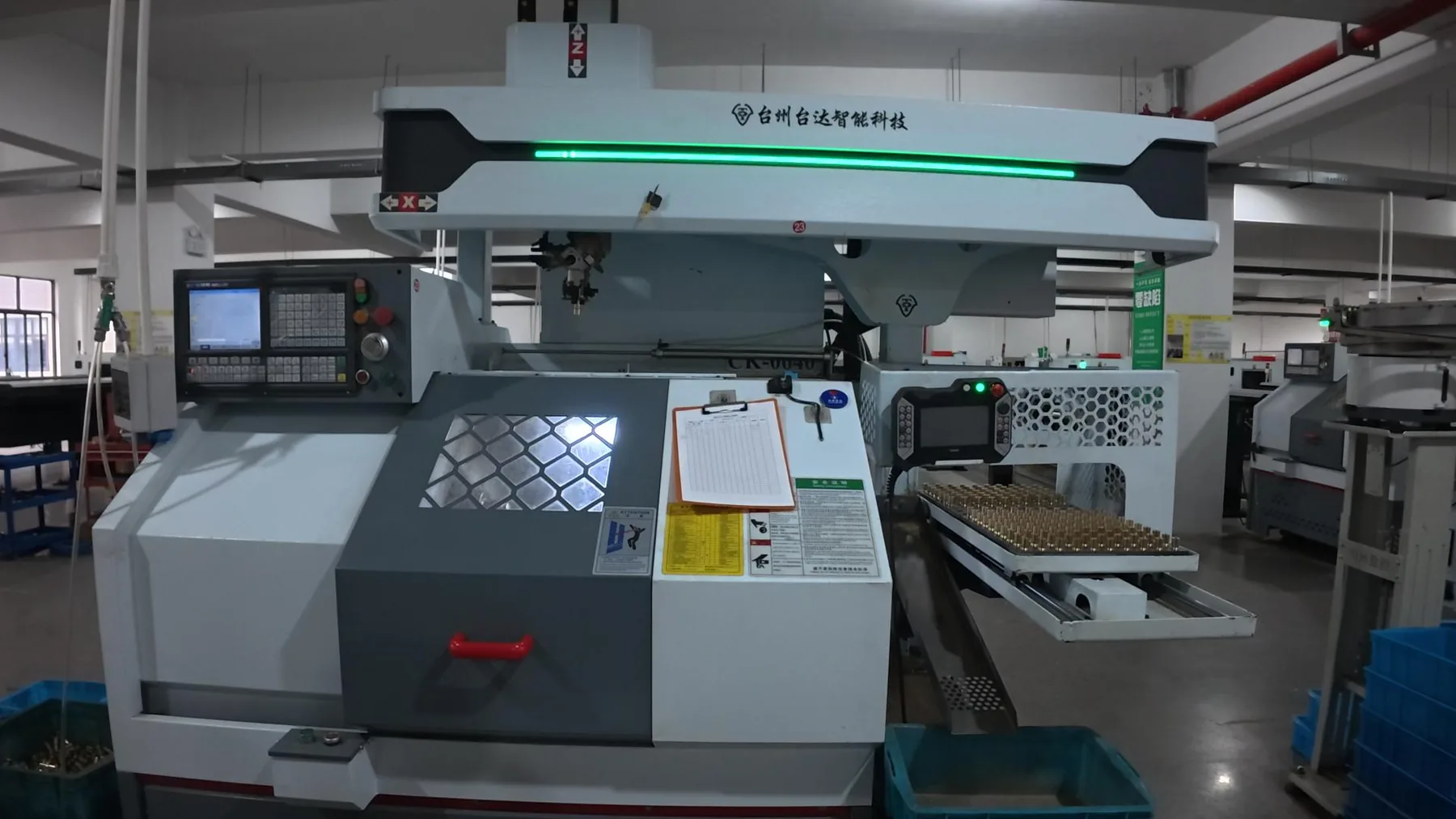 Test bench and inspection equipment using panel service interfaces